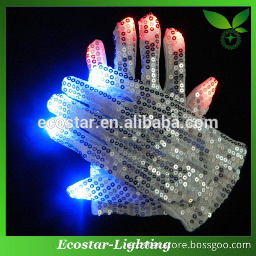 Festival cheap led gloves LED Flash Luminous glove Fluorescence glove for Christmas